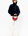 Nylon Snap Pull On Jogger - Short