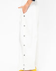 Nylon Snap Pull On Jogger - Short