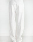 TIBI - Spring Denim Tuck Jean, White