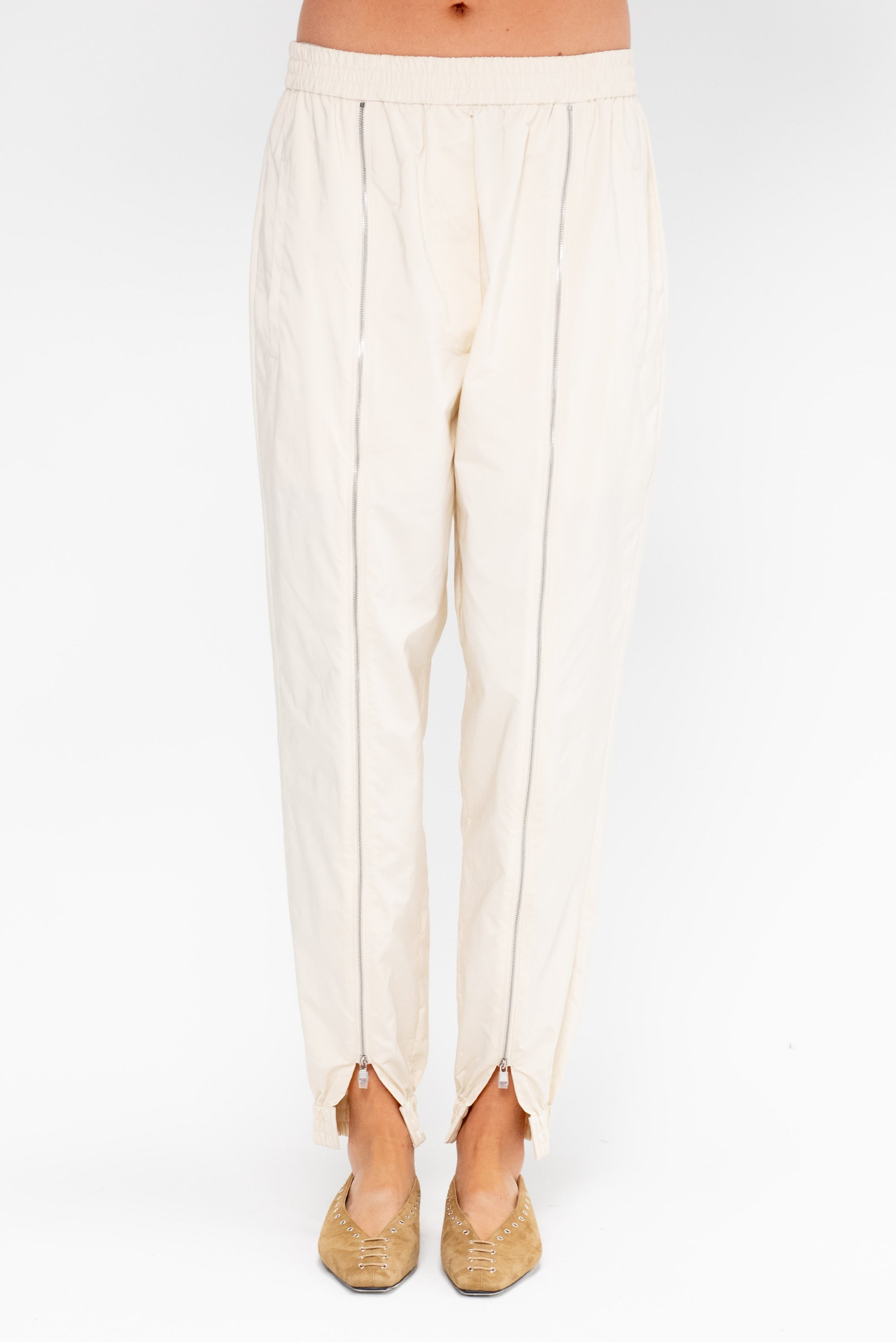 Nylon Zipper Jogger - Short