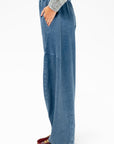 Stretch Denim Knit Winslow Pant - Short, Classic Wash
