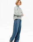 Stretch Denim Knit Winslow Pant - Short, Classic Wash
