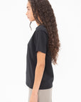 TOTEME - Classic Cotton Tee, Black