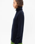 Cashmere Turtleneck, Navy