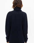 Cashmere Turtleneck, Navy