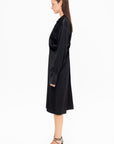 Slouch Shirtdress, Black