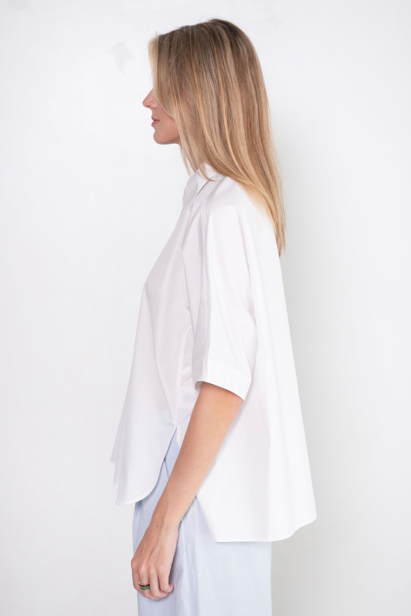 Veronique Leroy - Short-Sleeve Shirt, White