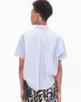 Circle Shirt, Blue & White