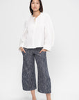 ZERO + MARIA CORNEJO - Long Sleeve Akeo Shirt, White