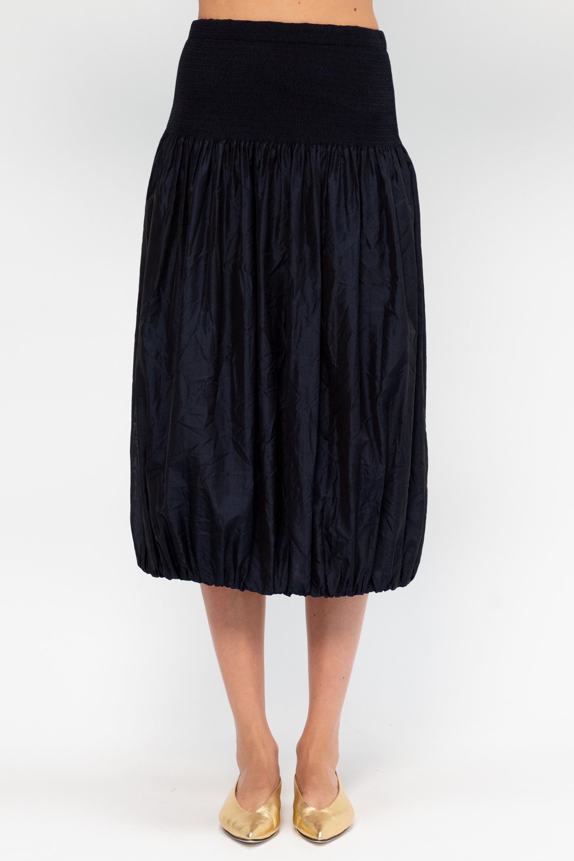 Evia Bubble Skirt, Ink Jet