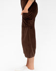 Curved Eda Culotte, Chocolate