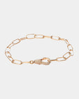 JOANNA DAHDAH - HOOK BRACELET, diamond and gold