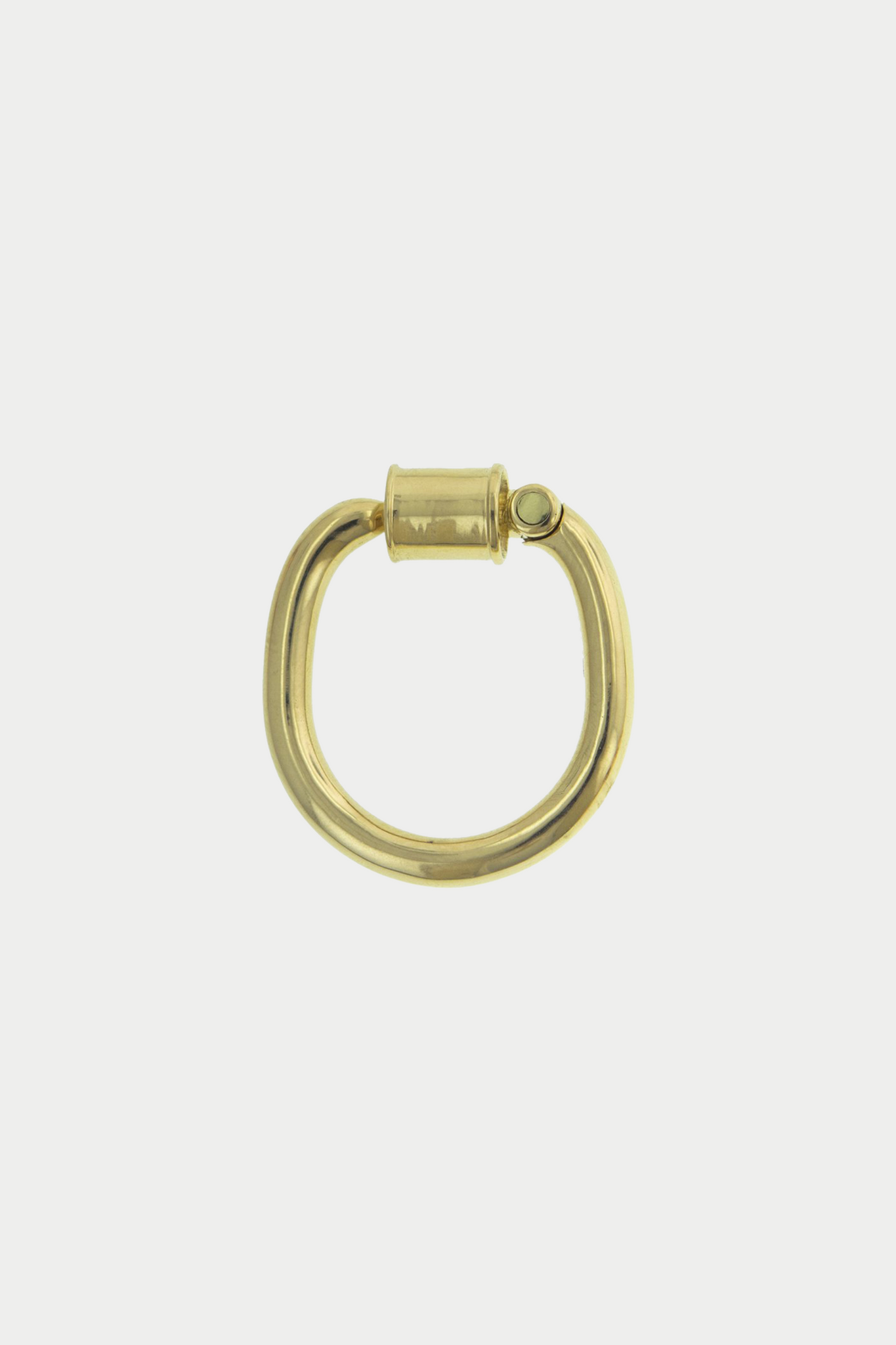 Trundle Lock Ring, Yellow Gold