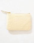 Small Embossed Pouch