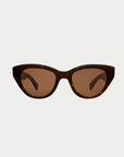 GARRETT LEIGHT - DOTTIE SUNGLASSES, CAVIAR TORTOISE
