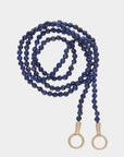 MARLA AARON - 16" lapis itty bitty strand, blue
