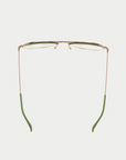Mabuhay Reader Glasses, Gold Green
