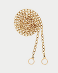 Pulley Chain - 18", Yellow Gold