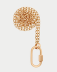 Pulley Chain - 18", Yellow Gold