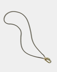 MARLA AARON - NOT SO HEAVY CURB CHAIN, silver