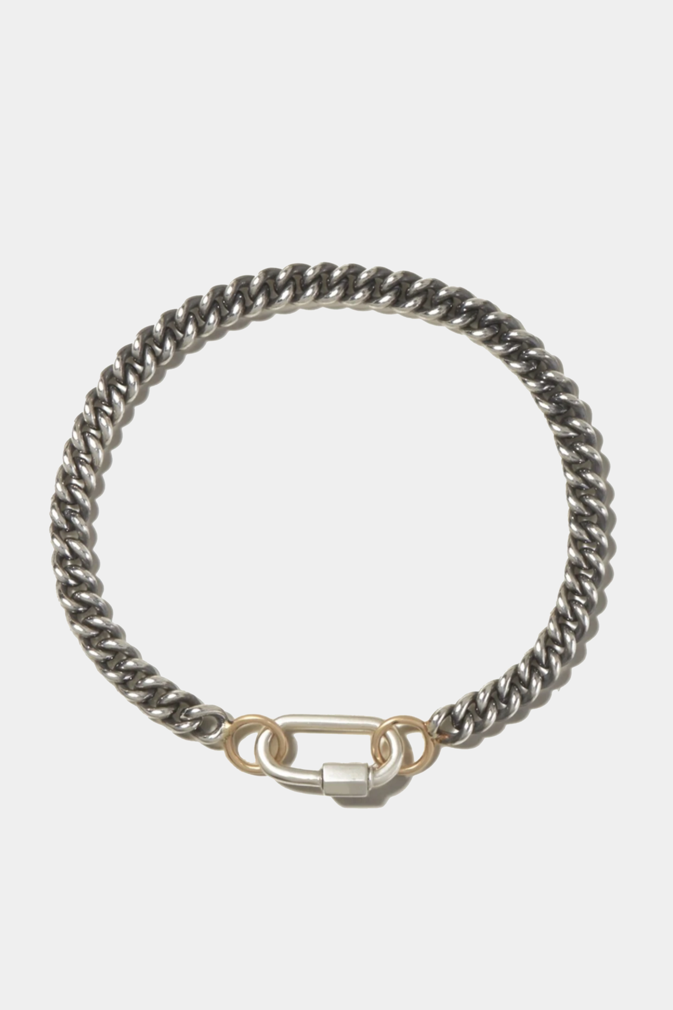 MARLA AARON - 6.5" Heavy Curb Chain in Silver bracelet, silver
