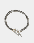 MARLA AARON - 6.5" Heavy Curb Chain in Silver bracelet, silver