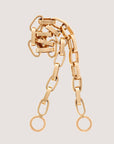 Marla Aaron - 18" Handmade Biker Chain, Gold