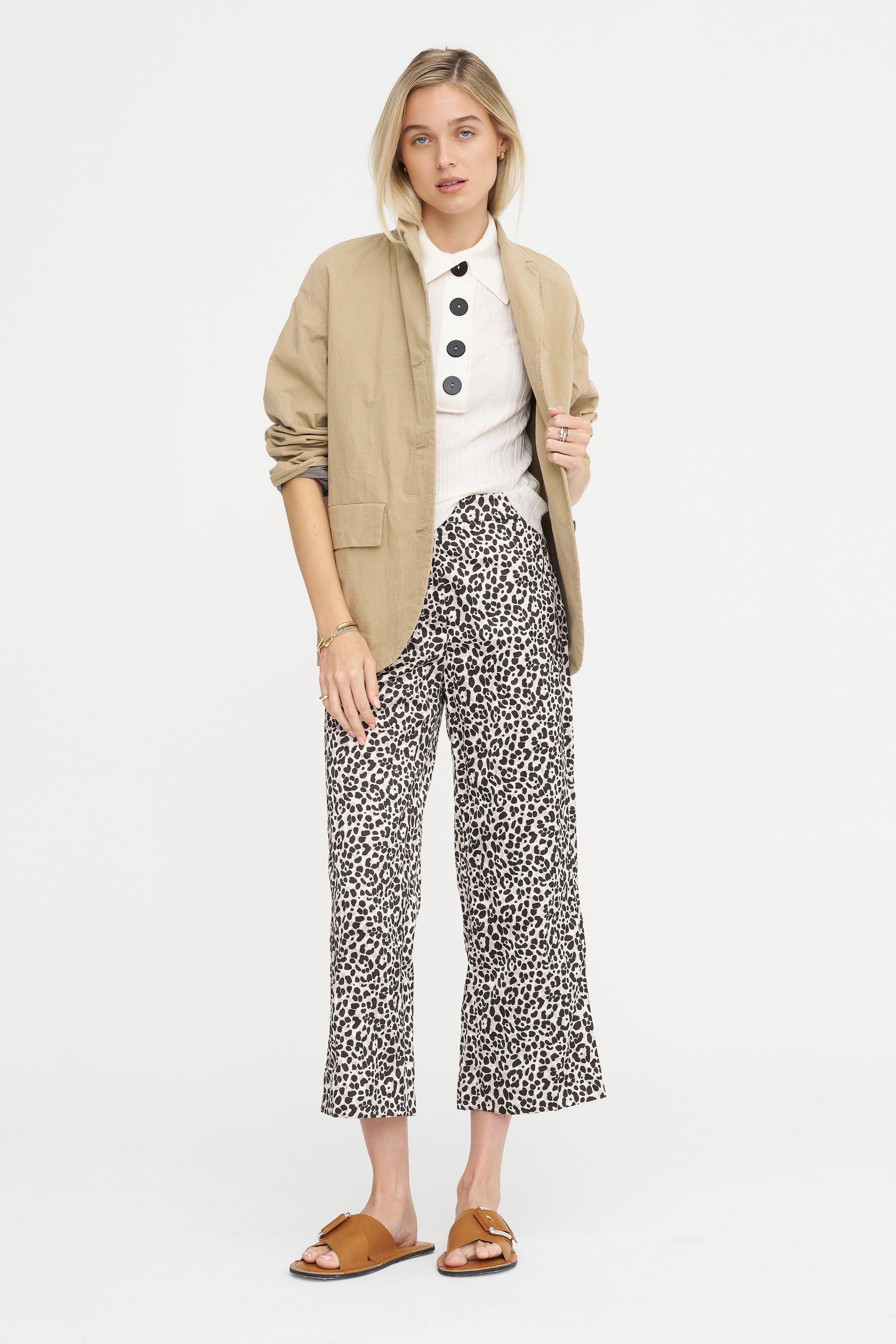 Sugarman Knit Polo, Off White