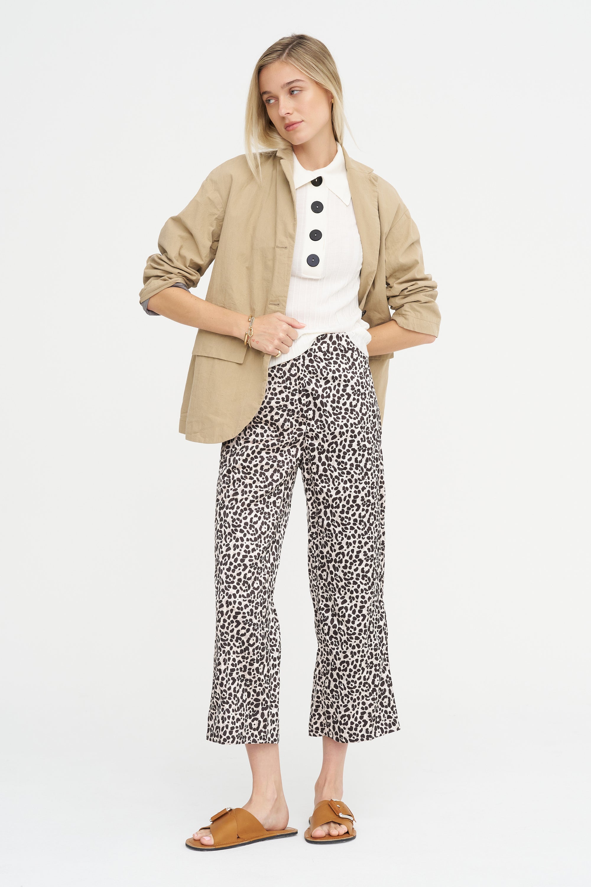 Sugarman Knit Polo, Off White