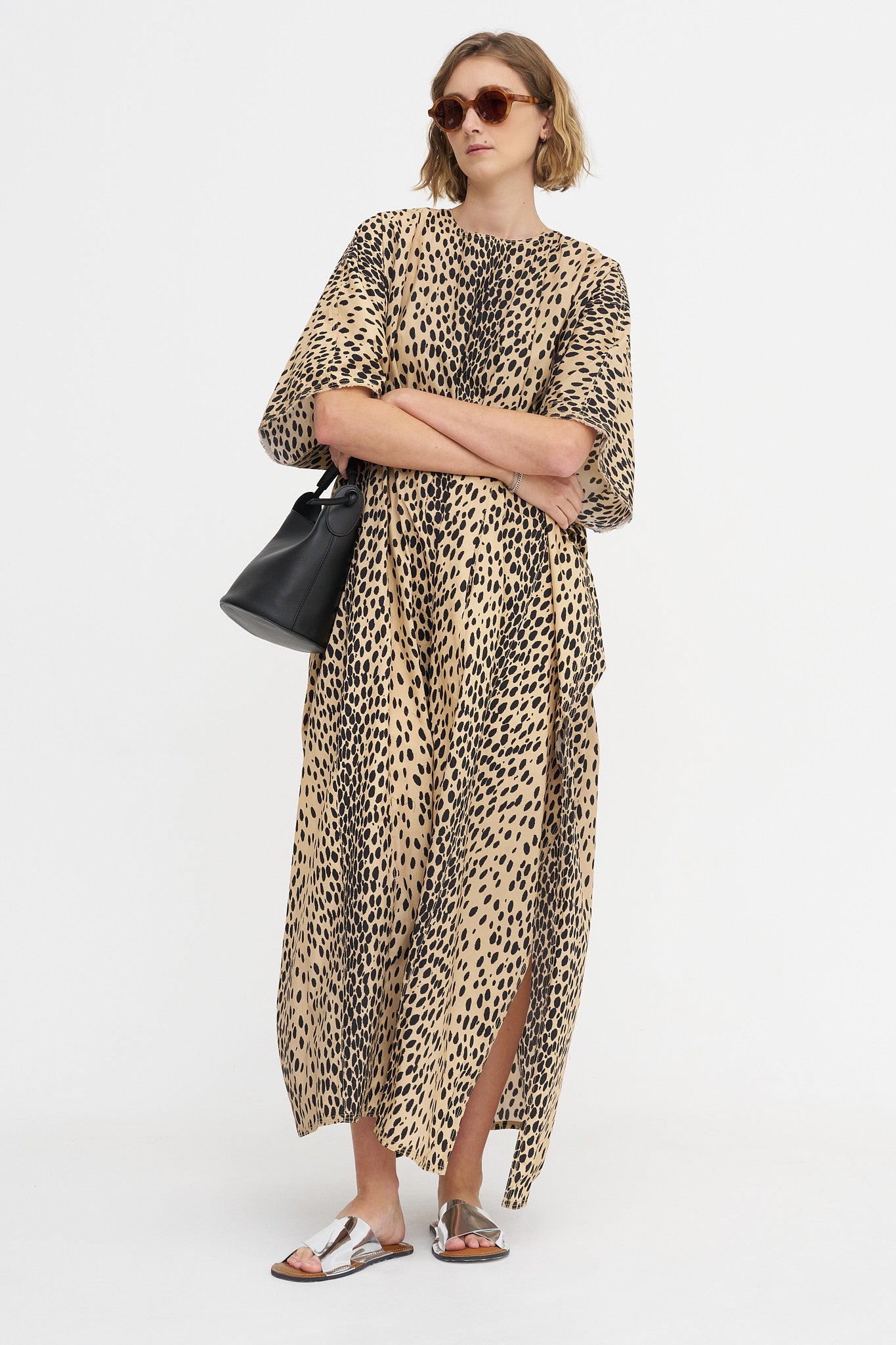 Lee's Kaftan Dress, Leopard