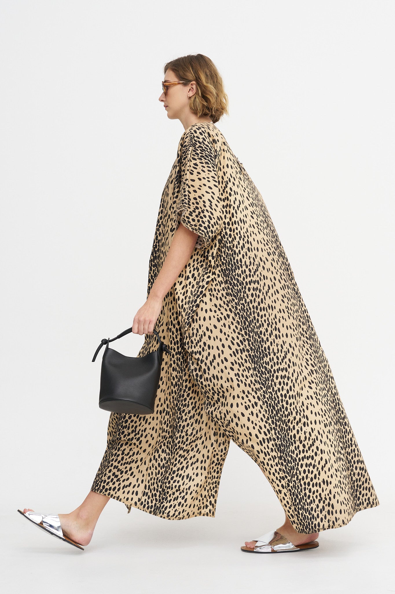 Lee's Kaftan Dress, Leopard