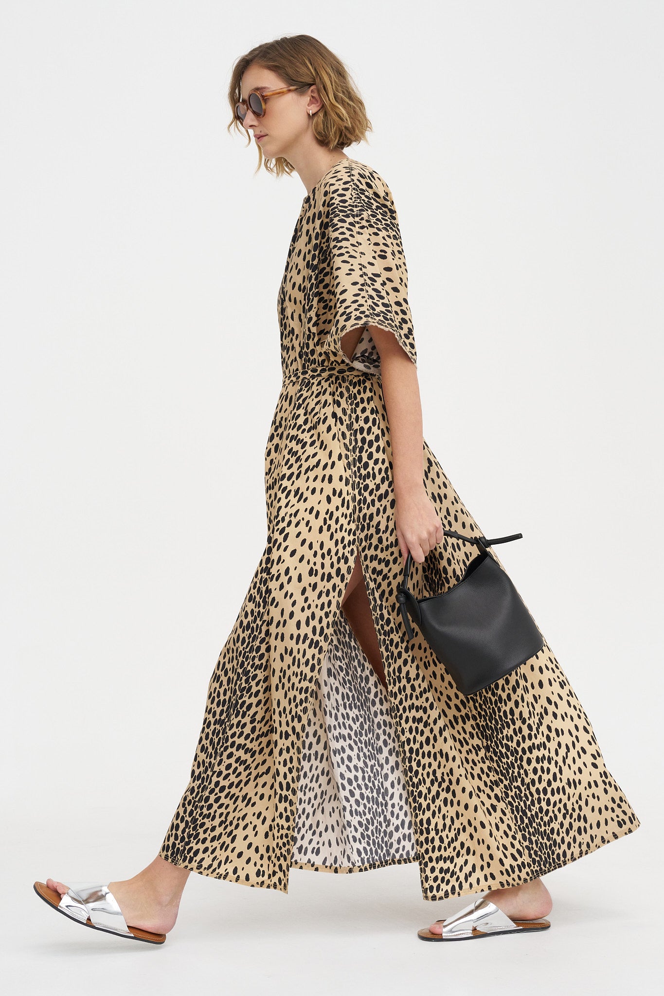 Lee's Kaftan Dress, Leopard