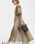 Lee's Kaftan Dress, Leopard