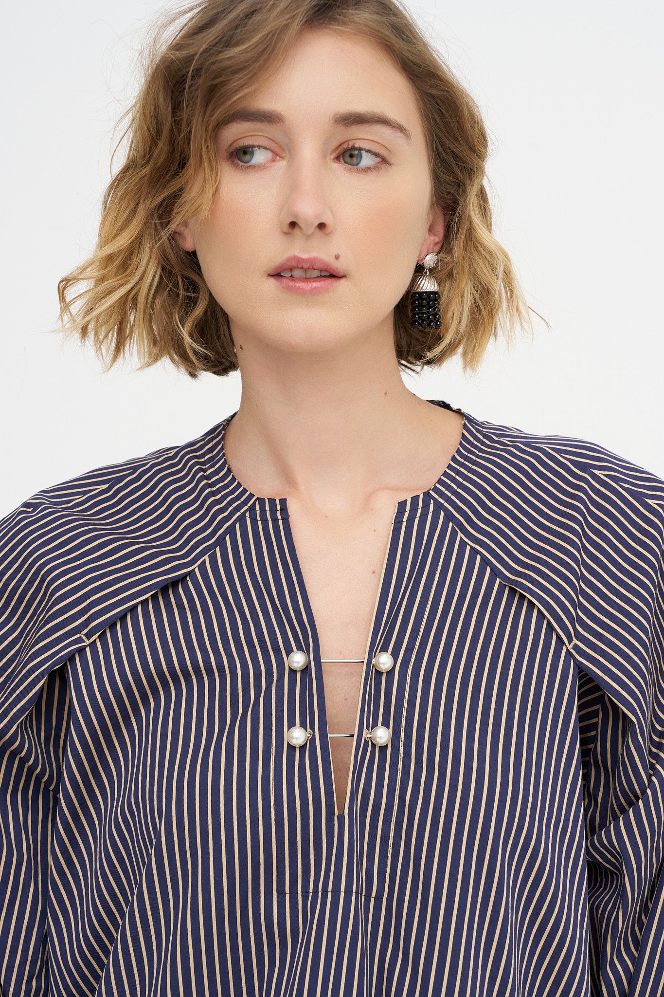 Offshore Dress, Aegean Stripe