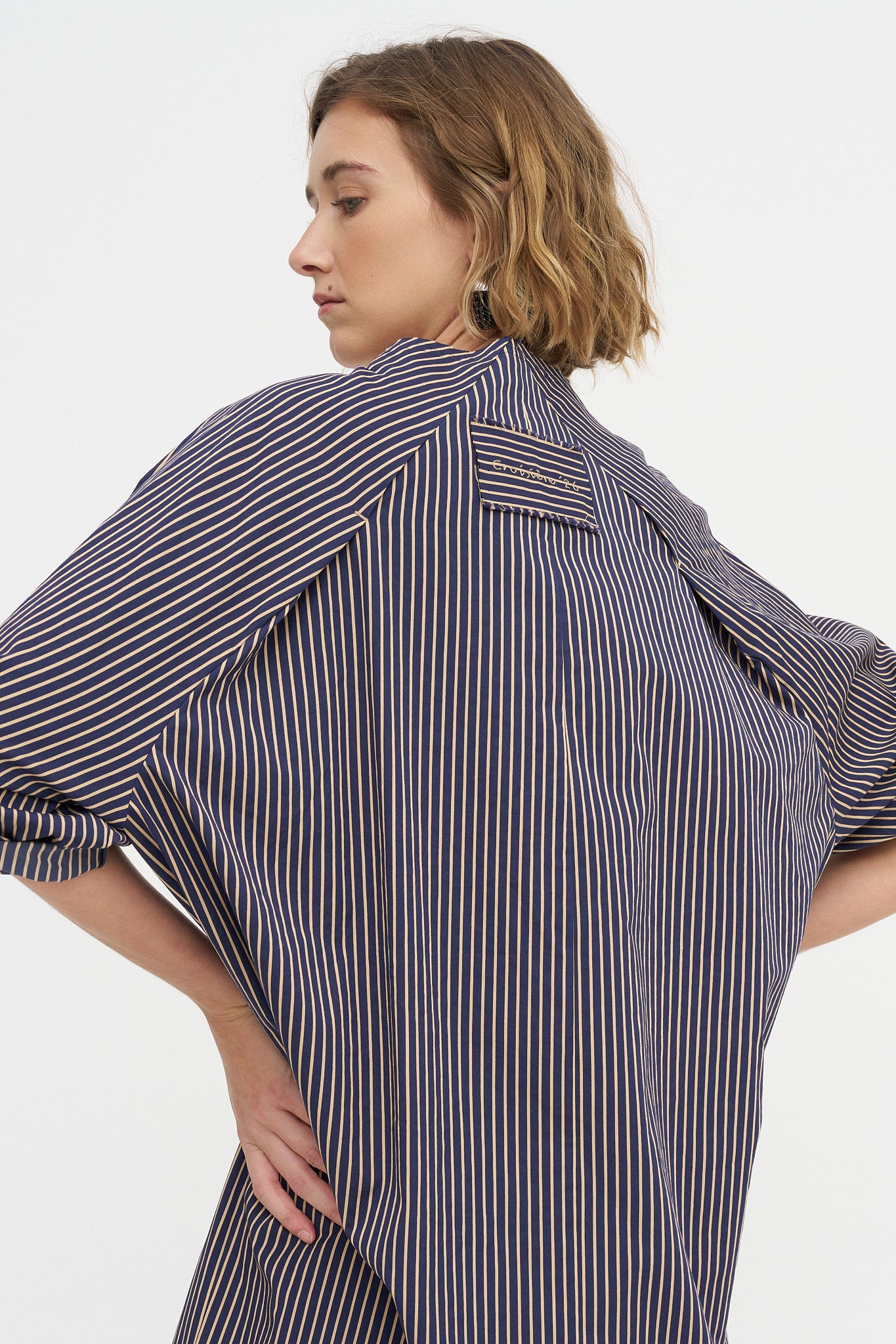 Offshore Dress, Aegean Stripe