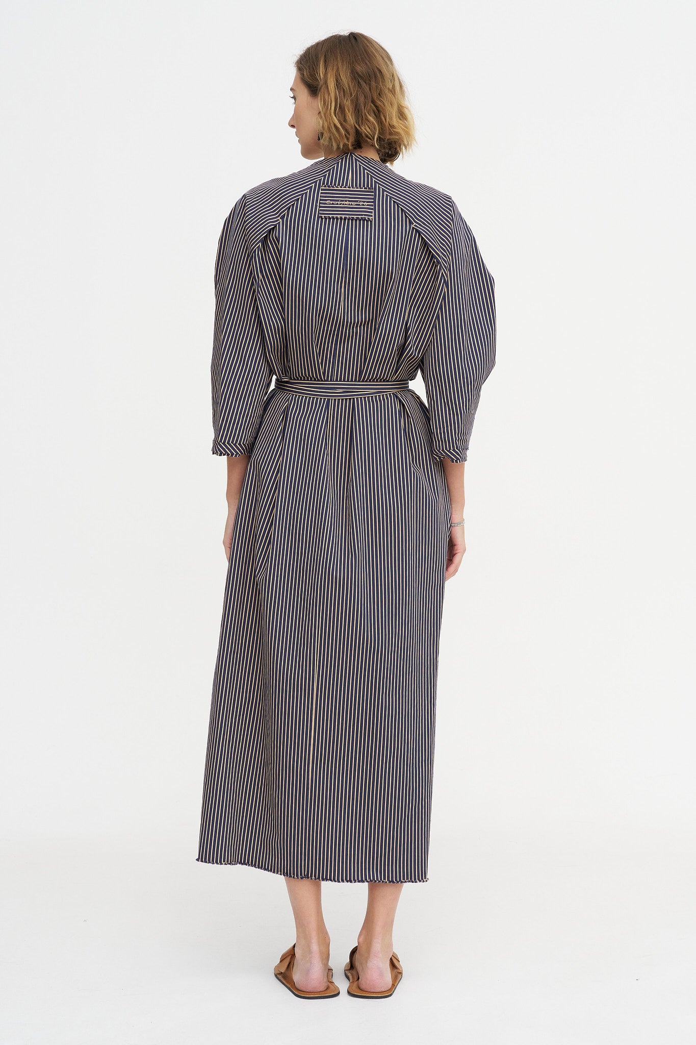 Offshore Dress, Aegean Stripe