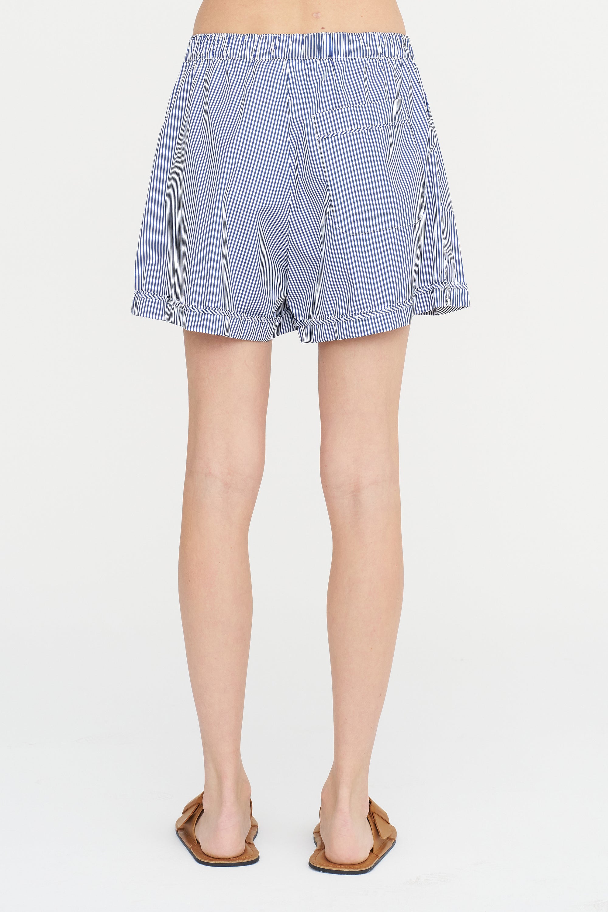 Drawer Short, Navy Stripe