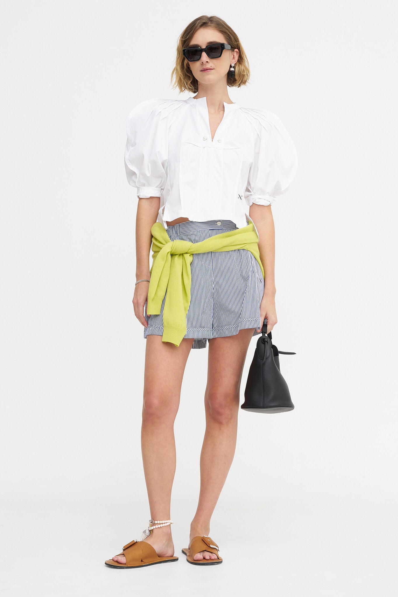 Drawer Short, Navy Stripe