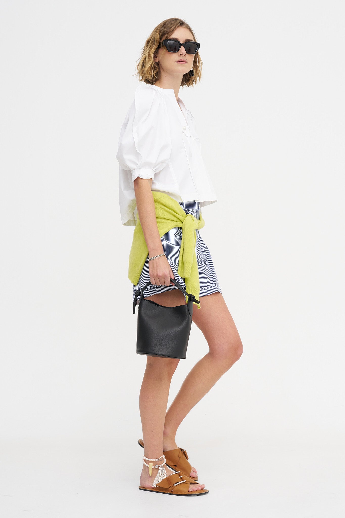 Drawer Short, Navy Stripe