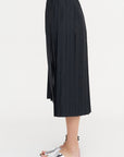 Joan Skirt, Charcoal Pinstripe