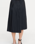Joan Skirt, Charcoal Pinstripe