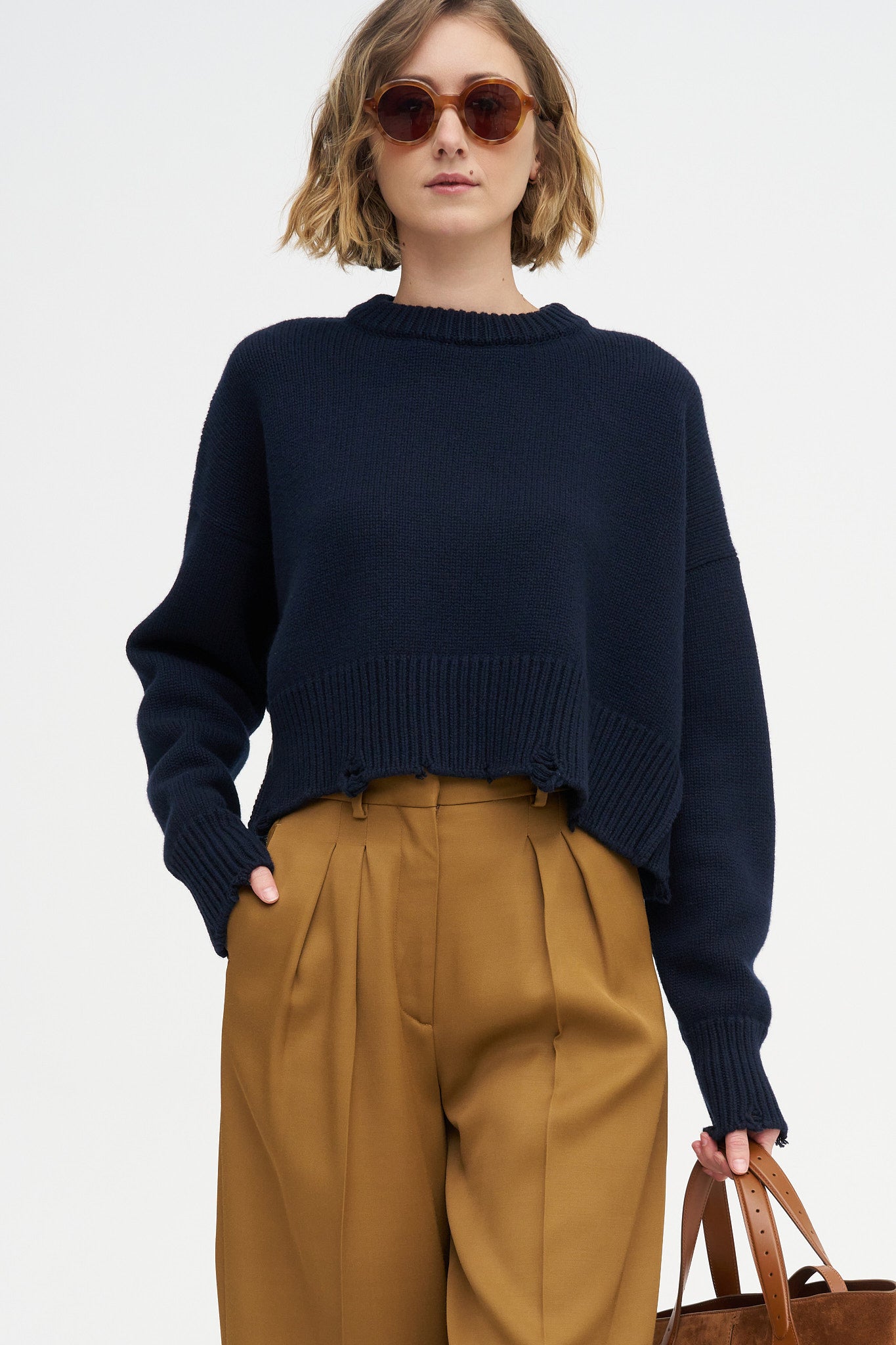 Avalanche Summer Sweater, Midnight Navy Marino