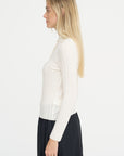 Sugarman Long Sleeve Knit Polo, Off White