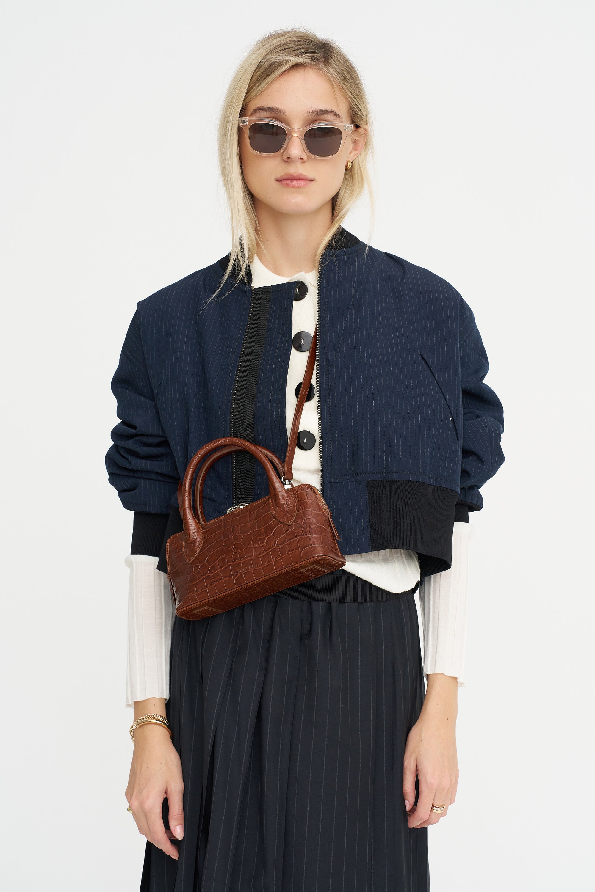 Sugarman Long Sleeve Knit Polo, Off White