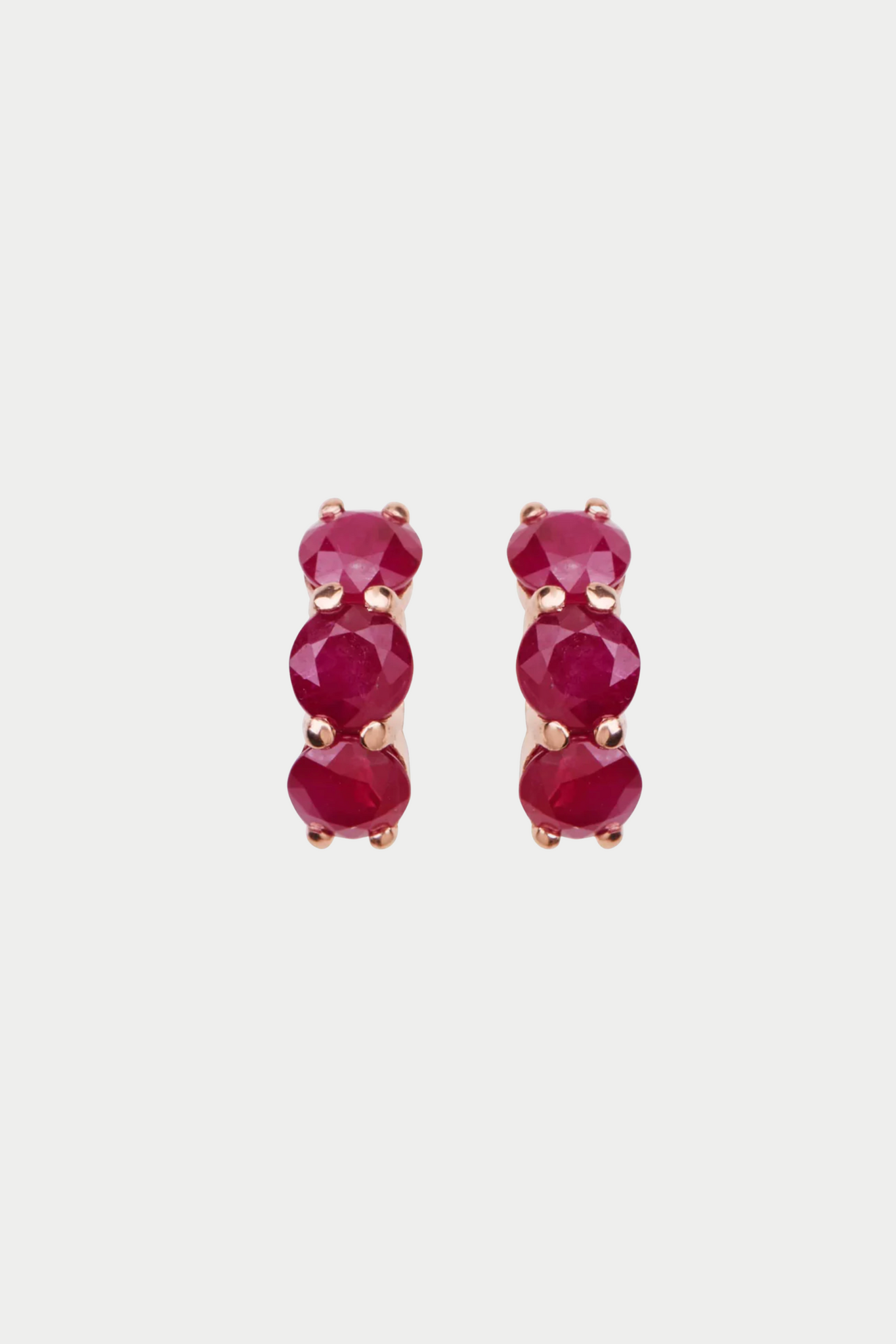 ILEANA MAKRI - Huggie Hoops, Ruby