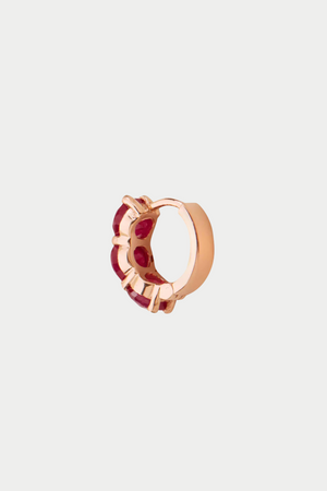 ILEANA MAKRI - Huggie Hoops, Ruby
