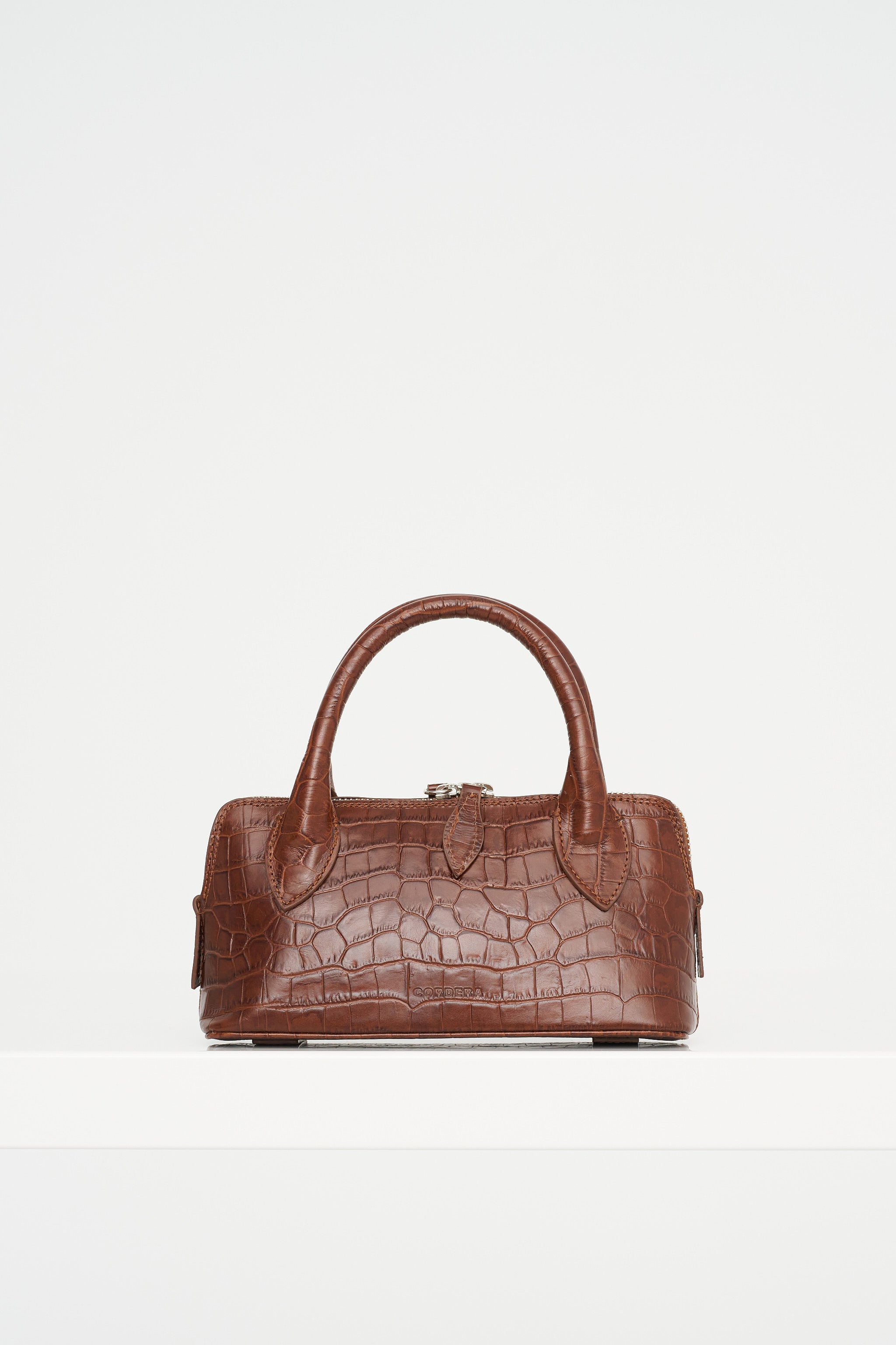 Cordera Mini Bag Crocodile, Black – Kick Pleat