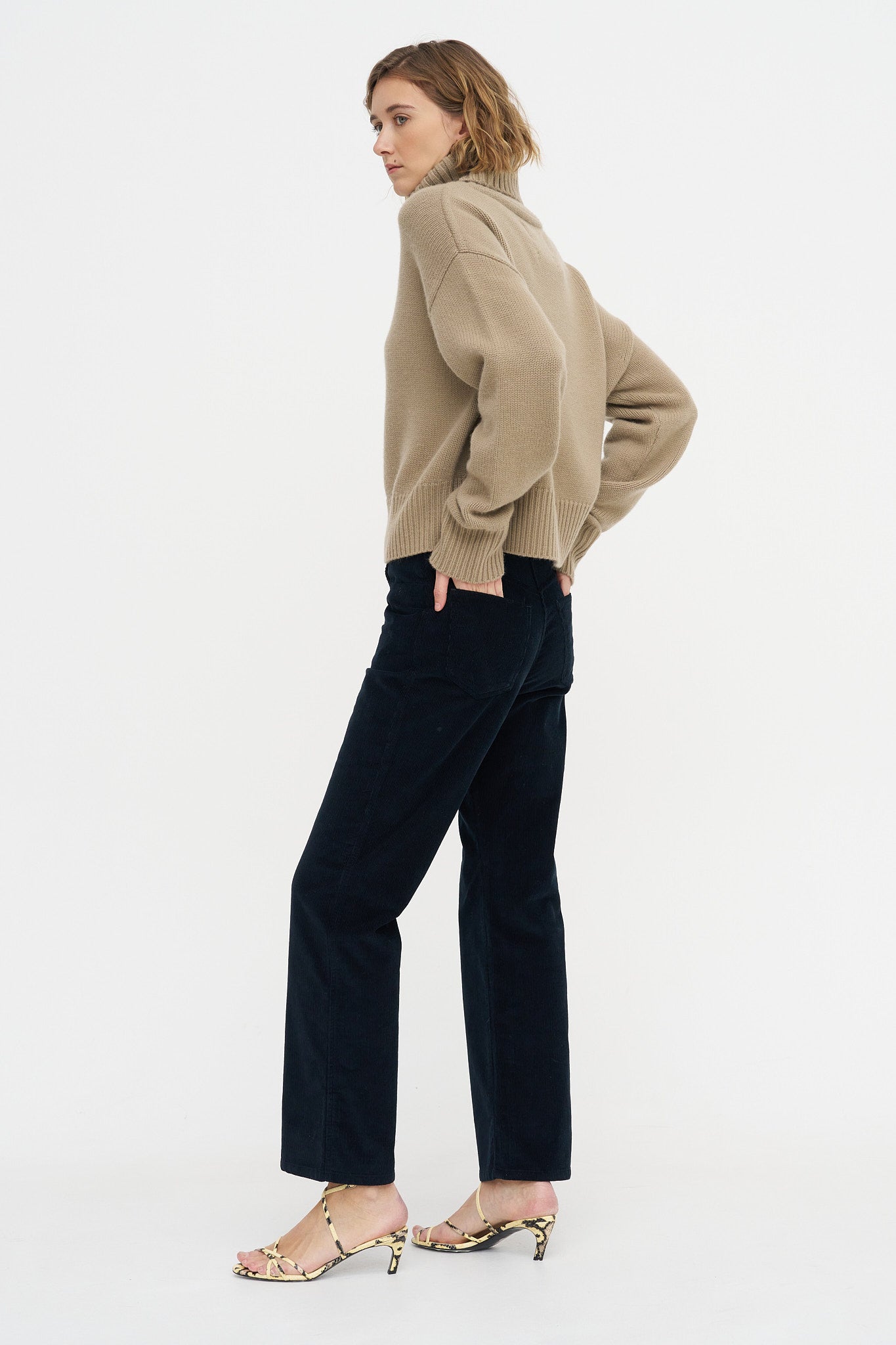 Straight Cord Trousers