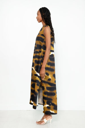 Christian Wijnants - Dala Dress, Camel Tiger