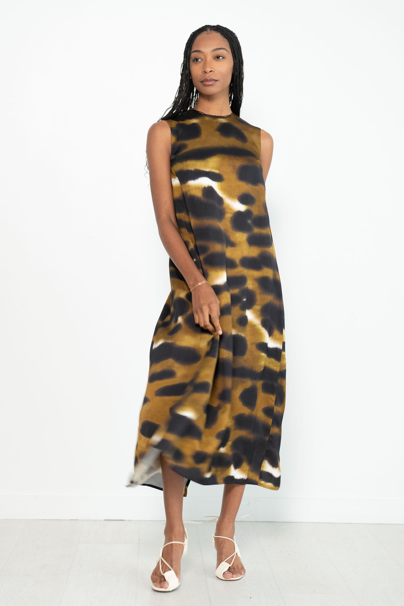 Christian Wijnants - Dala Dress, Camel Tiger